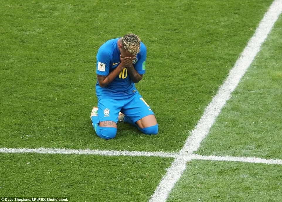 Neymar khóc trong hạnh phúc sau bàn đầu tiên tại VCK World Cup 2018. Ảnh: BPI