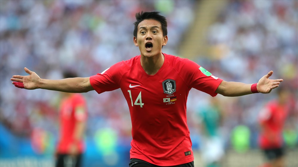 Hàn Quốc đã có bàn thắng ở những phút bù giờ. Ảnh: FIFA