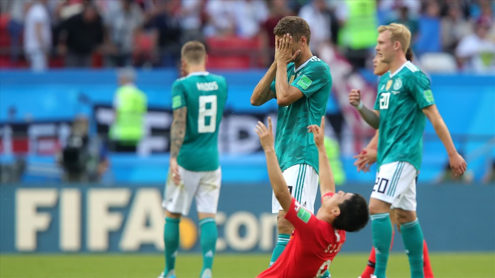 Tuyển Đức đã gây thất vọng lớn khi bị Hàn Quốc khuất phục. Ảnh: FIFA