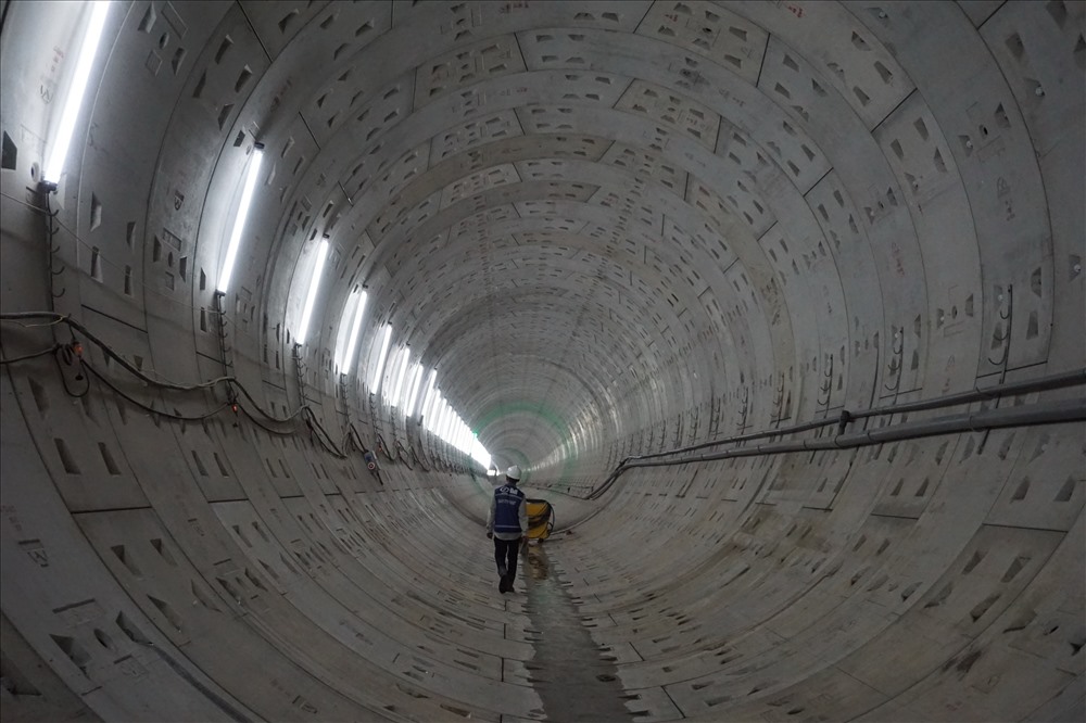 Đường hầm metro phía Đông hoàn thành ngày 31.10.2017.