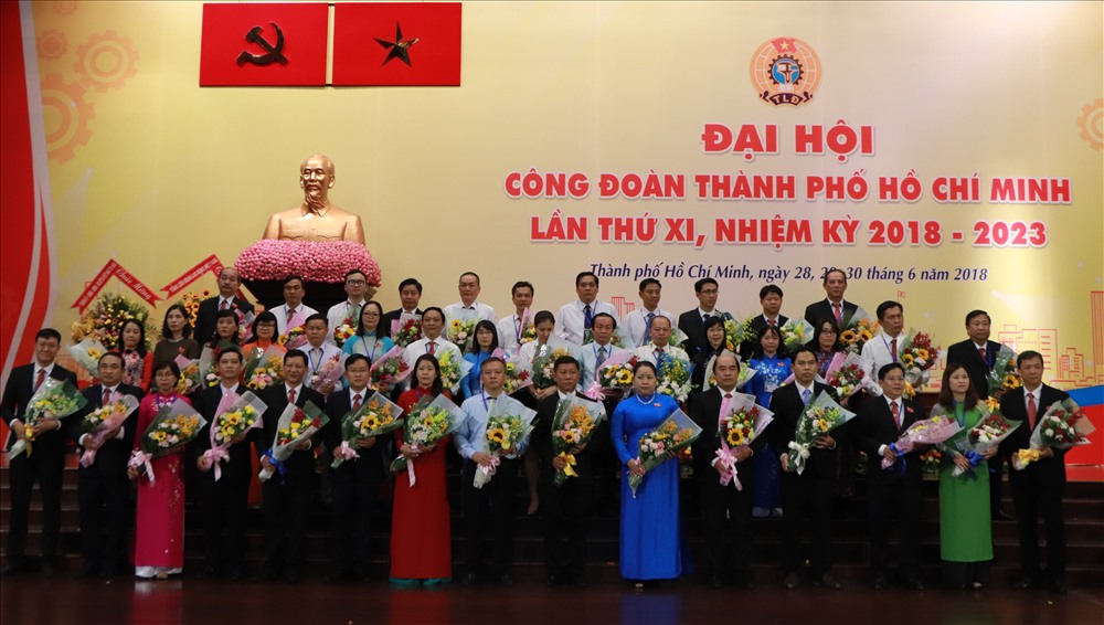 Đoàn Đại biểu LĐLĐ TPHCM dự Đại hội XII Công đoàn Việt Nam