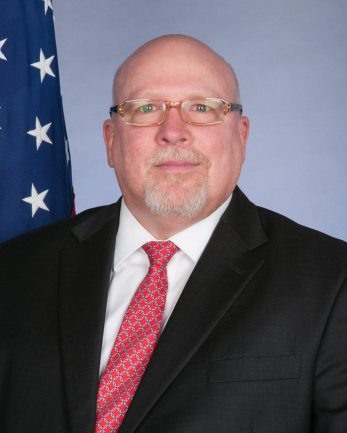 Đại sứ Mỹ tại Estonia James Melville. Ảnh: ĐSQ Mỹ tại Estonia. 