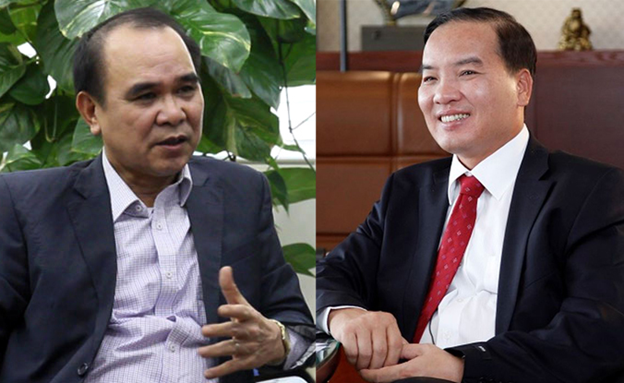 Hai nhân vật đình đám Lê Nam Trà, Cao Duy Hải từng giữ vai trò quan trọng trong thương vụ Mobifone mua AVG. Ảnh: PV