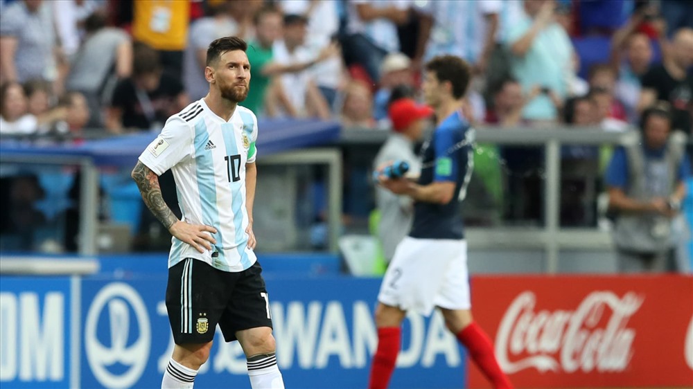 Messi đã chính thức chia tay World Cup 2018 trong sự thất vọng. Ảnh: FIFA