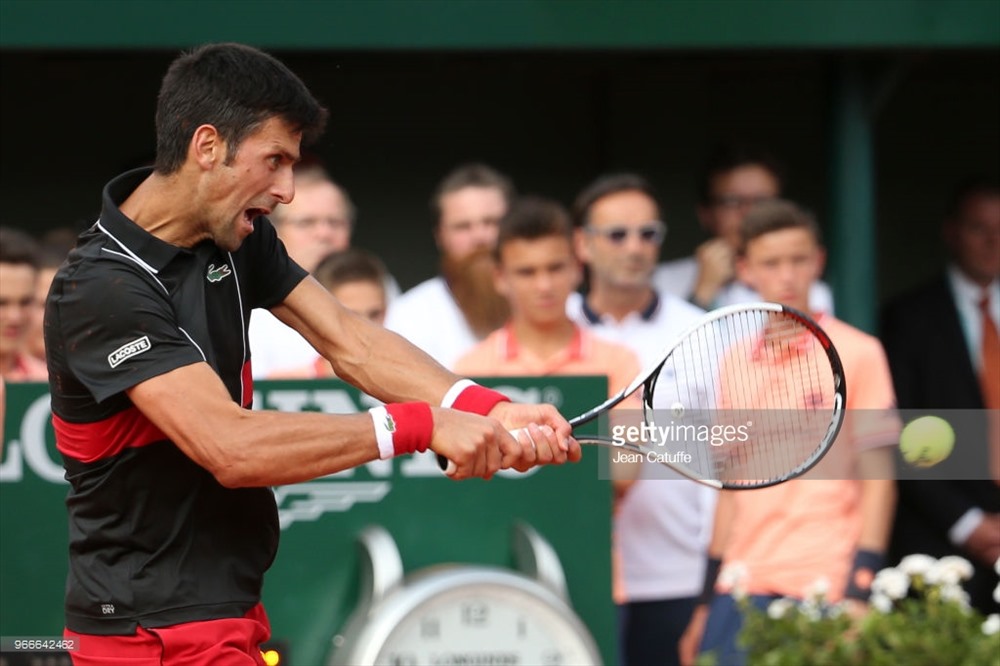 Djokovic đã và tới tứ kết. Ảnh: Getty.