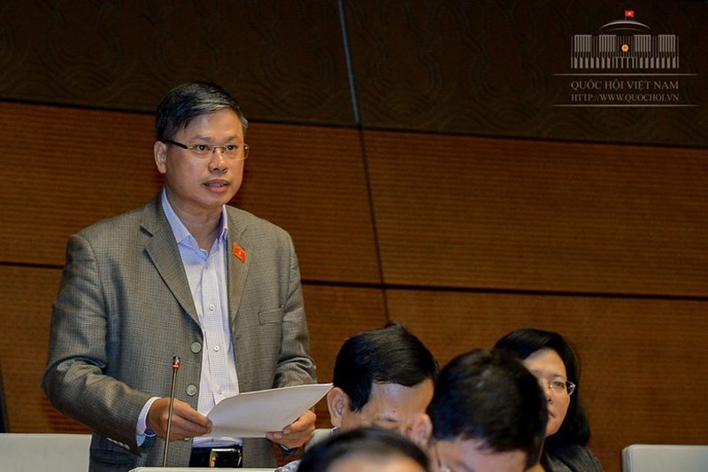 Đại biểu Nguyễn Sỹ Cương, đoàn ĐBQH tỉnh Ninh Thuận, Ủy viên thường trực Ủy ban Đối ngoại của Quốc hội.