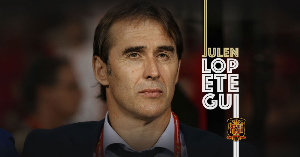 HLV Julen Lopetegui - Nhận trọng trách giúp tuyển Tây Ban Nha lấy lại vị thế trên sân chơi quốc tế, chiến lược gia trẻ tuổi đang thực hiện một cuộc cách mạng trong đội hình của La Roja. Hiện ông được hưởng mức lương 2,58 triệu bảng/năm. 