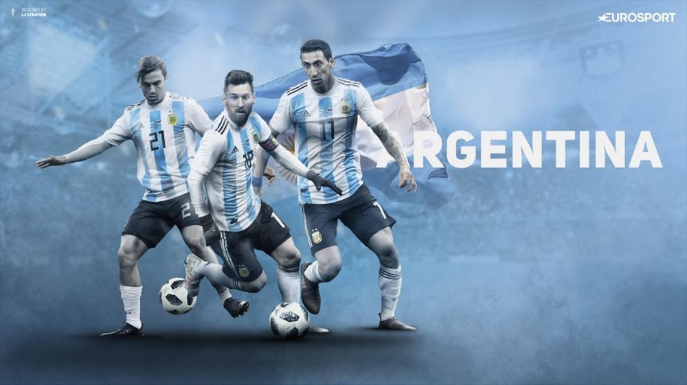 Argentina của Messi. Ảnh: Eurosport