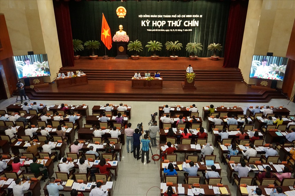 Kỳ họp thứ 9 HĐND TPHCM Khóa IX diễn ra từ ngày 10-12.7.