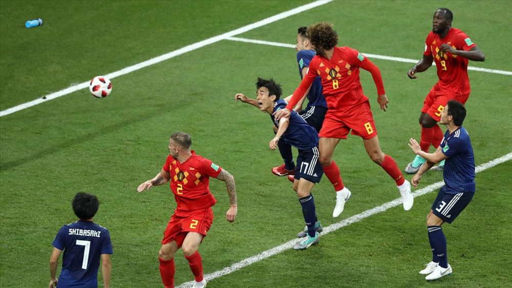 Feilaini từng sắm vai người hùng với cú đánh đầu dũng mãnh tung lưới ĐT Nhật Bản, gỡ hòa 202 cho ĐT Bỉ ở vòng 1/8 World Cup 2018.. Ảnh: FIFA