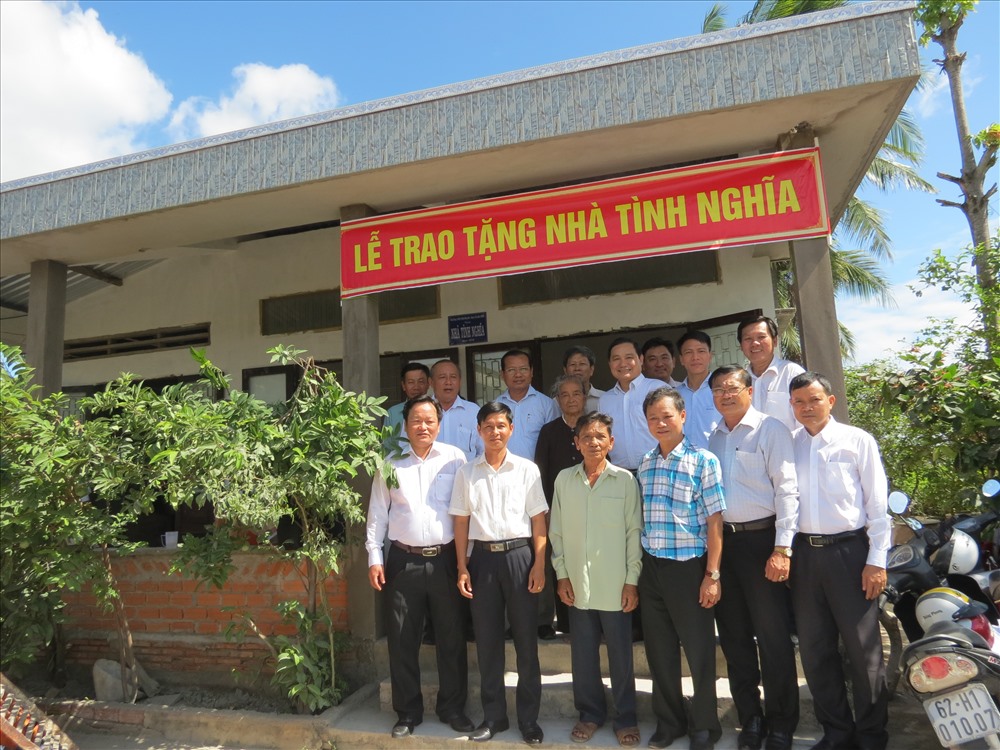 Căn nhà mới của bà Nguyễn Thị Tưng
