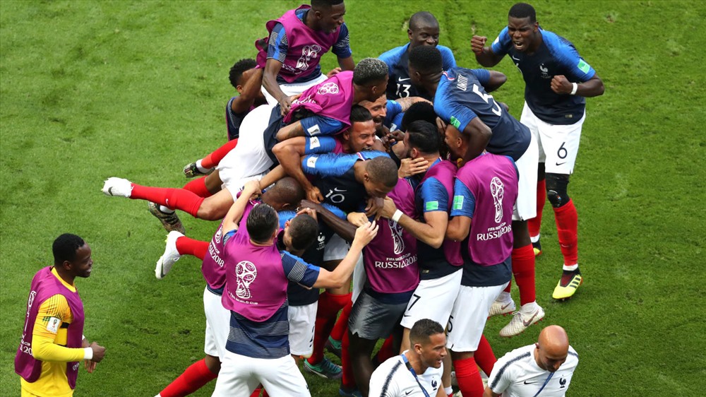 Mọi thứ đang đứng về ĐT Pháp để chống lại Croatia trong trận chung kết World Cup 2018. Ảnh: FIFA