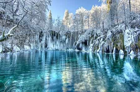 . Mùa đông ở Croatia rất lạnh, nhiệt độ luôn duy trì dưới mức -5°C
