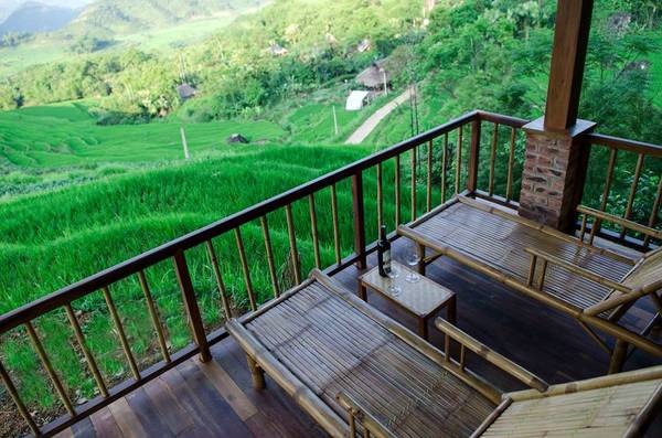 Hình thức lưu trú chủ yếu ở Pù Luông là homestay và nhà nghỉ bình dân (nguồn ảnh: Ivivu)