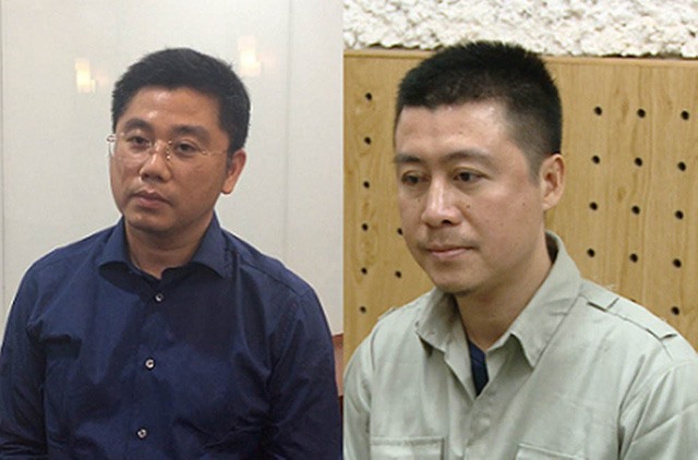 Nguyễn Văn Dương (trái), Phan Sào Nam (phải).