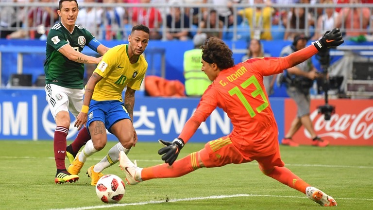 Neymar đã có một trận đấu cực kì xuất sắc với 1 tình huống ghi bàn và một pha kiến tạo. Ảnh: FIFA