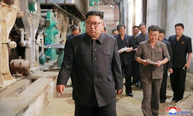 Nhà lãnh đạo Triều Tiên Kim Jong-un - Ảnh: Kcna Kcna/Reuters
