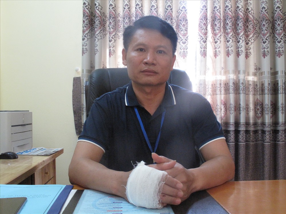 Ông Lý Đình Quang - Phó Chủ tịch UBND xã Đại Thành