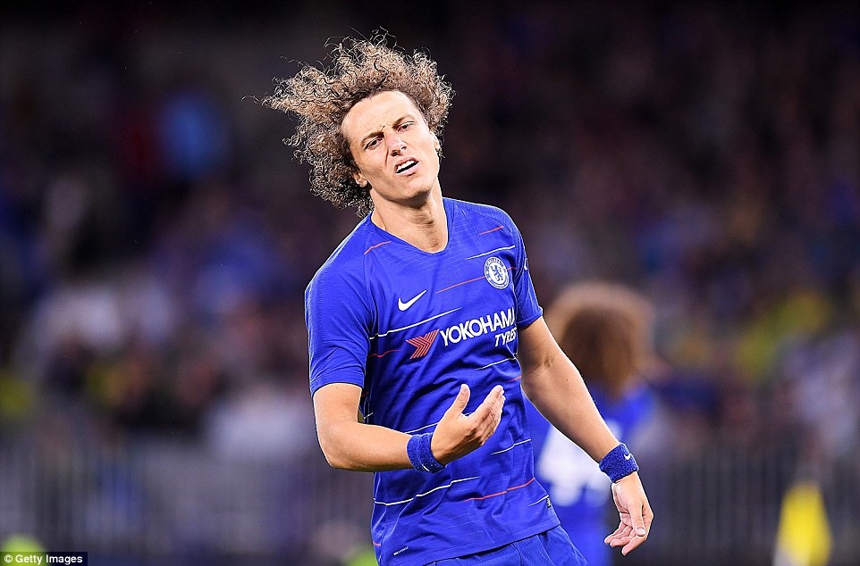 David Luiz đang muốn tìm lại vị trí trong đội hình chính của Chelsea. Ảnh: Getty Images.