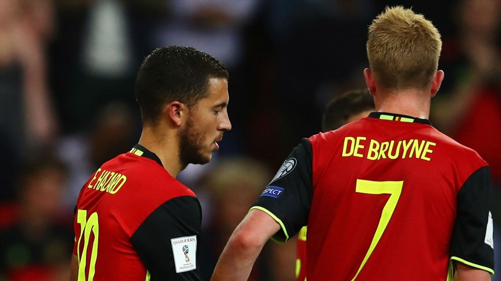 Hazard và De Bruyne. Ảnh: Goal.