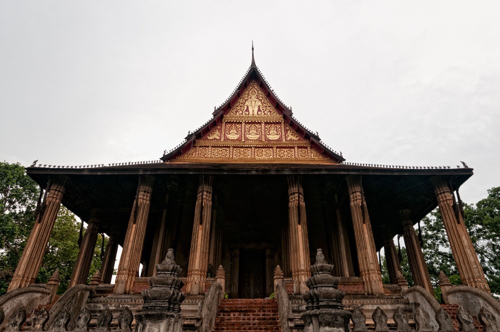Wat Sisaket được xây dựng vào năm 1818 dưới triều vua Chao Anouvong. Ảnh: Bestpricetravel