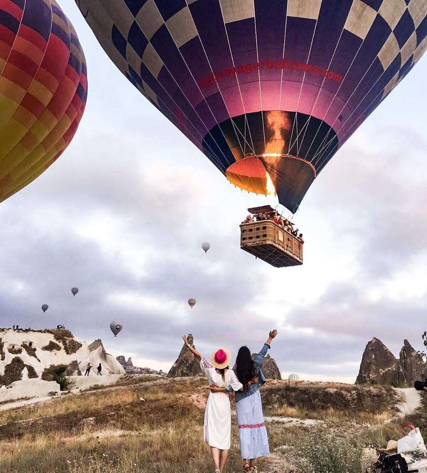 Cappadocia – điểm bay khinh khí cầu đẹp nhất thế giới