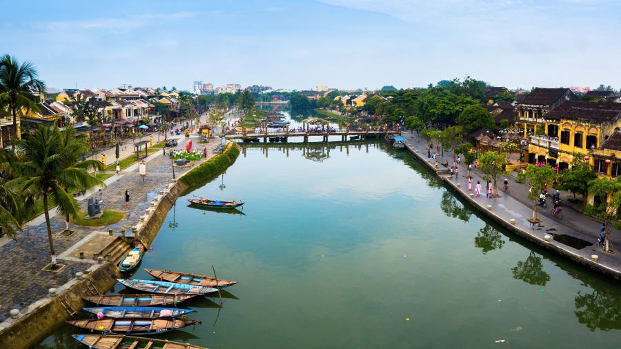 Phố cổ Hội An thuộc tỉnh Quảng Nam là di sản văn hóa thế giới được UNESCO công nhận. (Ảnh: Shutterstock)