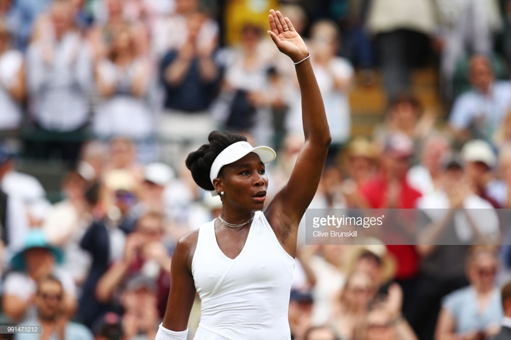 Cô chị nhà Williams vẫn thẳng tiến tại Wimbledon năm nay. Ảnh: Getty.