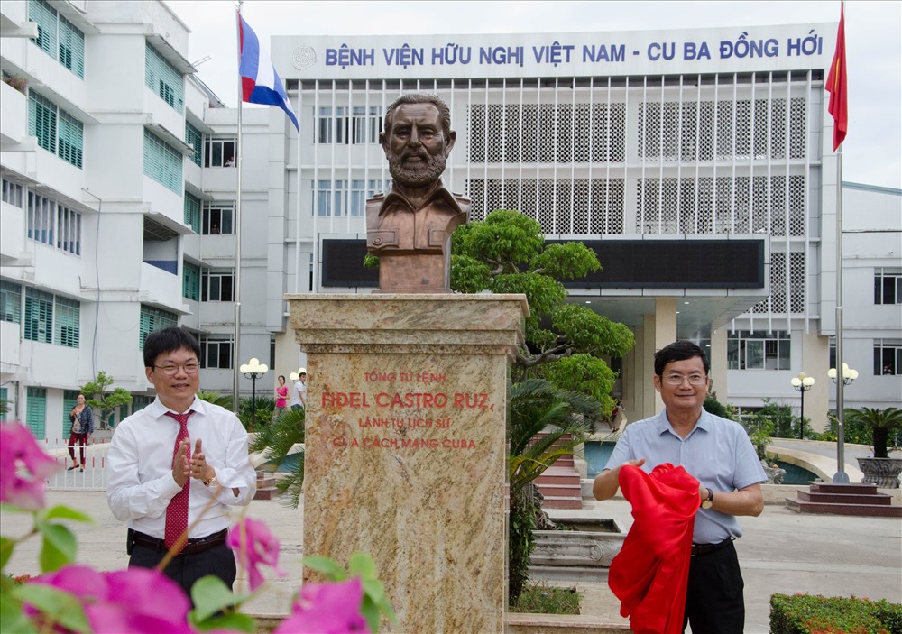 Đây là biểu tượng nhằm tô thắm và giữ gìn mối quan hệ bền vững giữa hai nước Việt Nam – Cu Ba. Ảnh: Lê Phi Long