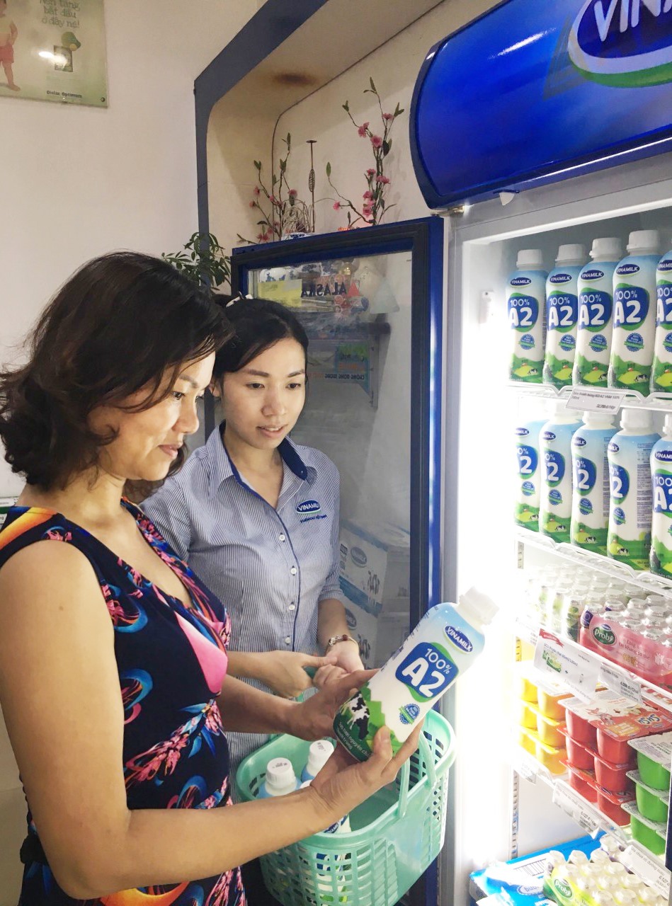 Những sản phẩm sữa tươi A2 100% đầu tiên tại Việt Nam đã tới tay người tiêu dùng.