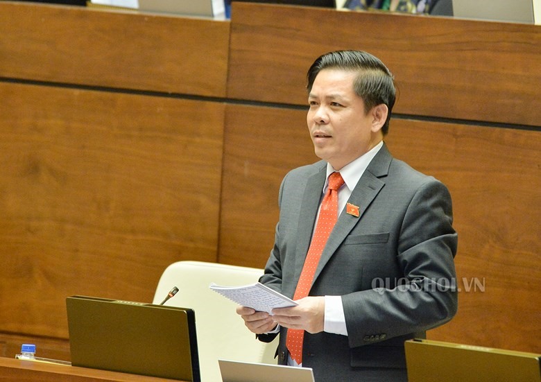 Bộ trưởng Bộ Giao thông vận tải Nguyễn Văn Thể. Ảnh Q.H