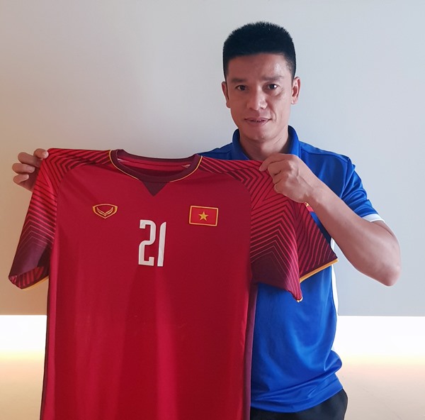 U23 Việt Nam sẽ mang trang phục đỏ truyền thống trông trận đấu với U23 Pakitan. Ảnh: VFF
