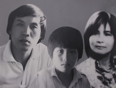 Gia đình nhà thơ Lưu Quang Vũ - Xuân Quỳnh.