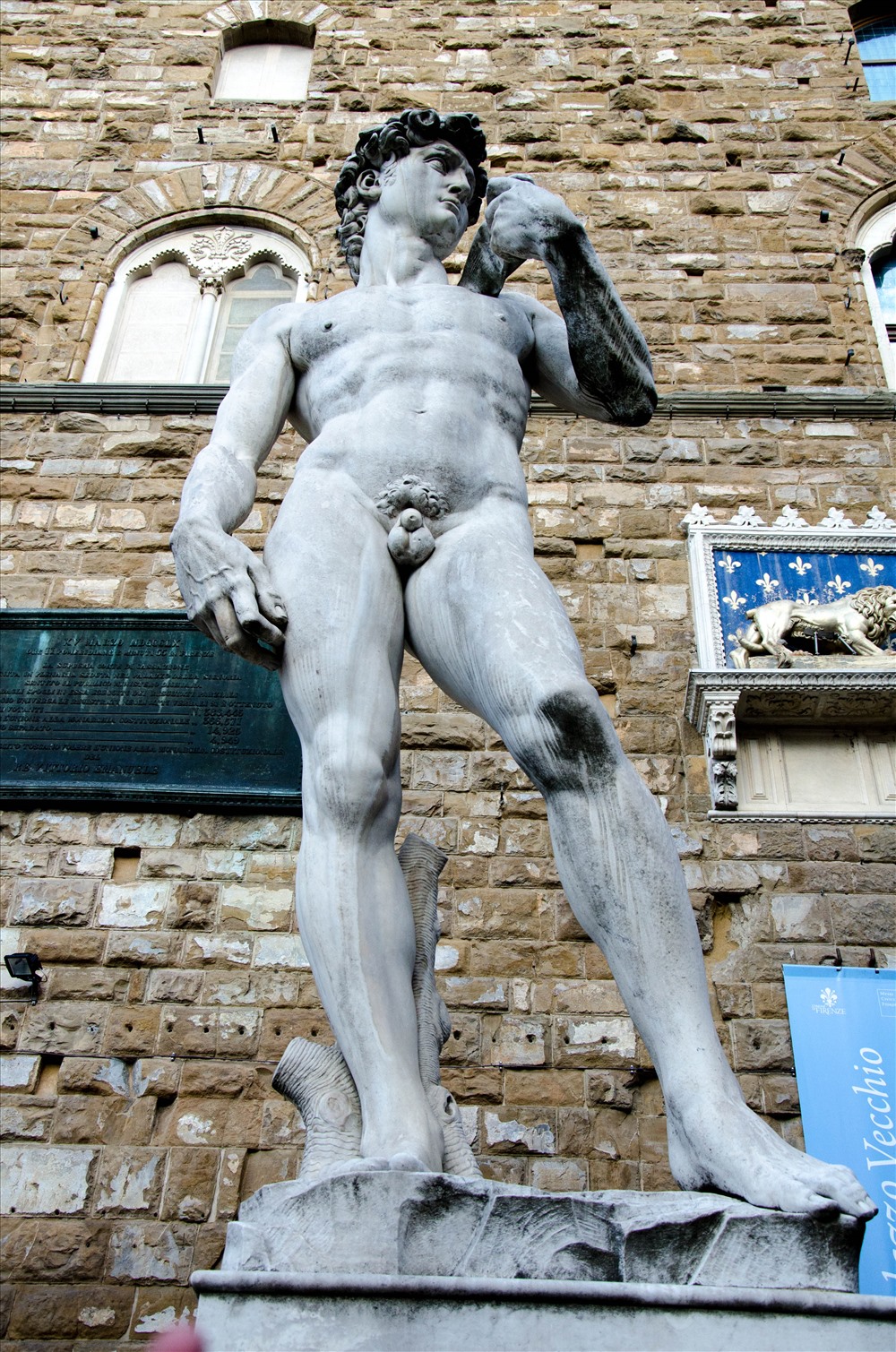 Tượng David của Michelangelo. Ảnh: Trần Ánh Dương