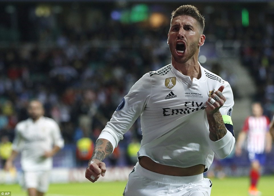 Real Madrid dẫn trước và sáng lên hi vọng lội ngược dòng. Ảnh: AP.
