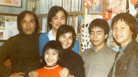 Gia đình nhà thơ Lưu Quang Vũ - Xuân Quỳnh.