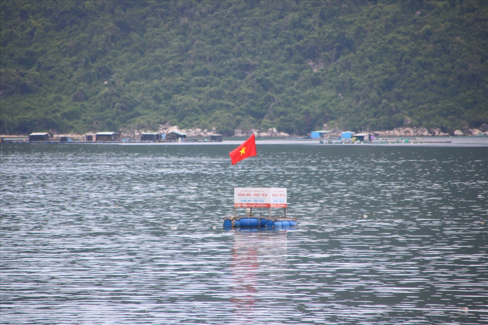Di tích về tàu không số tại Vũng Rô. Ảnh: Đ.Phùng