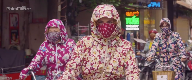 Ba nữ “ninja” phương Tây trông rất thần thái và chuyên nghiệp. Ảnh: Cắt từ bộ phim