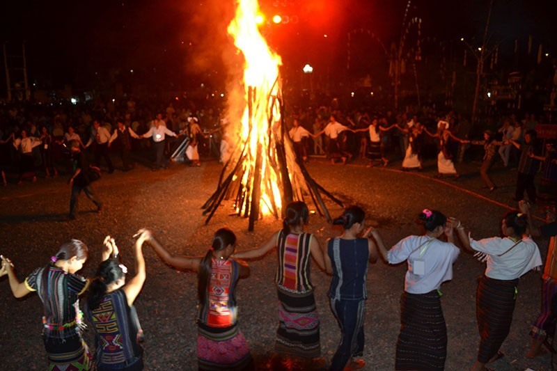 Một đên Xoang trên đỉnh Langbiang