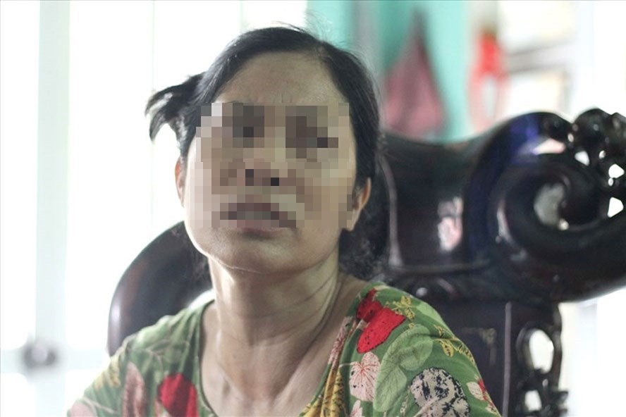 Một nạn nhân trong vụ vỡ hụi mới xảy ra ở Bắc Ninh.