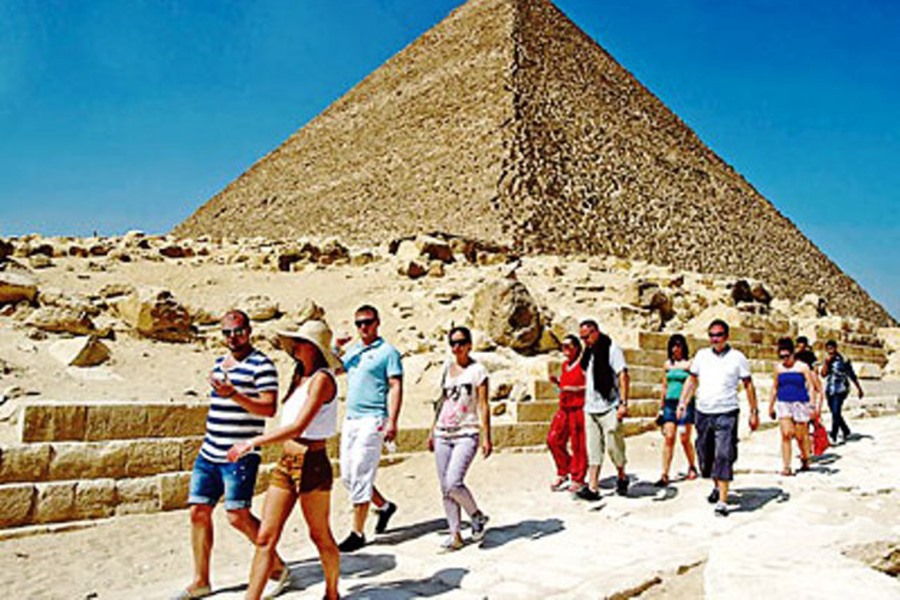 Du lịch là ngành kinh tế mũi nhọn của Ai Cập. Ảnh: TL