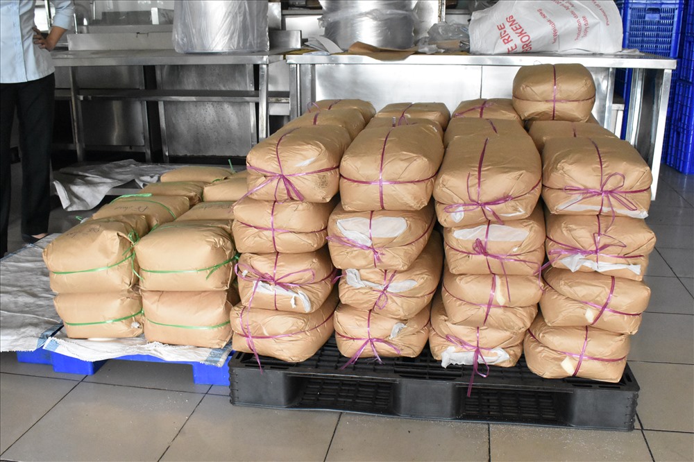 Số phụ gia thực phẩm tại quán cơm tấm Kiều Giang được đoàn kiểm tra phát hiện
