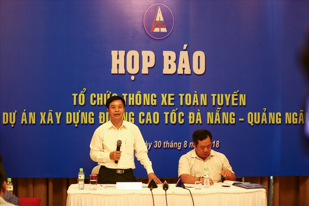 Ông Trần Văn Tám, TGĐ Công ty VEC.