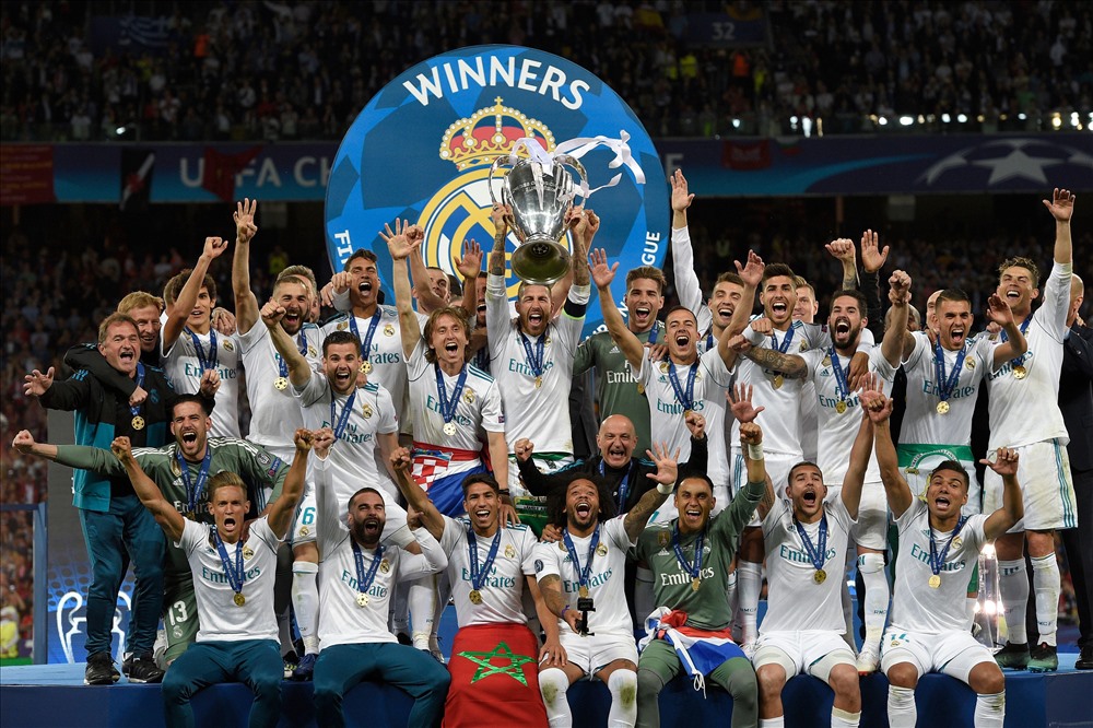 Nhà đương kim vô địch Real Madrid ở vào bảng đấu không quá khó ở mùa này. Ảnh: UEFA.
