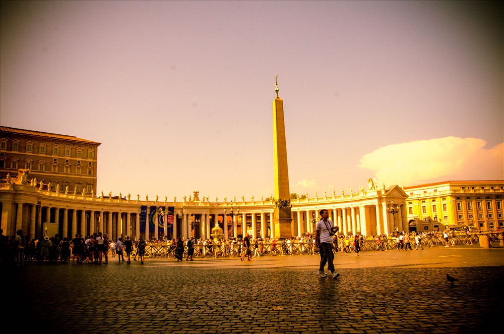 Toàn cảnh Vatican. Ảnh: Trần Ánh Dương