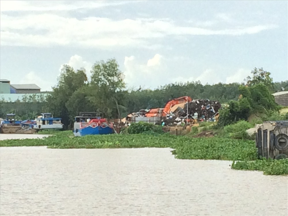 Đoạn sông Sài Gòn nơi xảy ra vụ đuối nước  thương tâm.