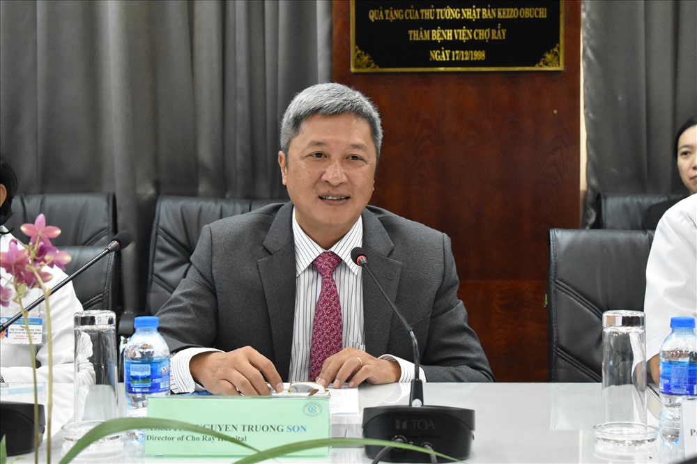 PGS TS Nguyễn Trường Sơn - Giám đốc BVChợ Rẫy