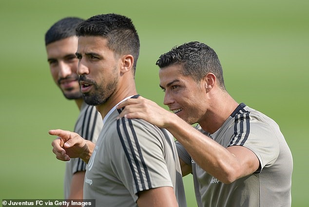 Ronaldo luôn cười đùa cùng các đồng đội. Ảnh: Getty.