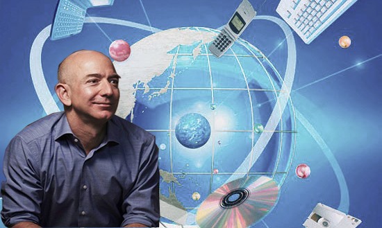 Nhận thấy thị trường internet tăng trưởng thần kỳ với tốc độ chóng mặt, 2.300%/năm, ngày 16.7.1995 Bezos đã thành lập Amazon.