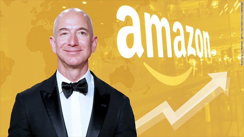 Đến nay,  Amazon đã trở thành công ty đại chúng thứ hai của Mỹ chạm mốc vốn hóa nghìn tỷ USD sau Apple. Còn Bezos, người liều lĩnh lập nên đế chế thương mại điện tử này hiện đang là người giàu có nhất thế giới với giá trị ròng ước tính 156 tỷ USD